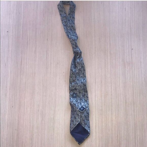 Men's Zylos George Machado Printed Tie - Picture 9 of 9